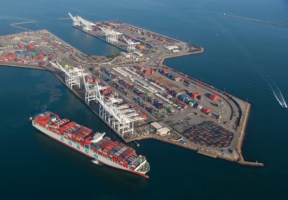 Port of Long Beach Officials Launch Zero-Emissions Port Project